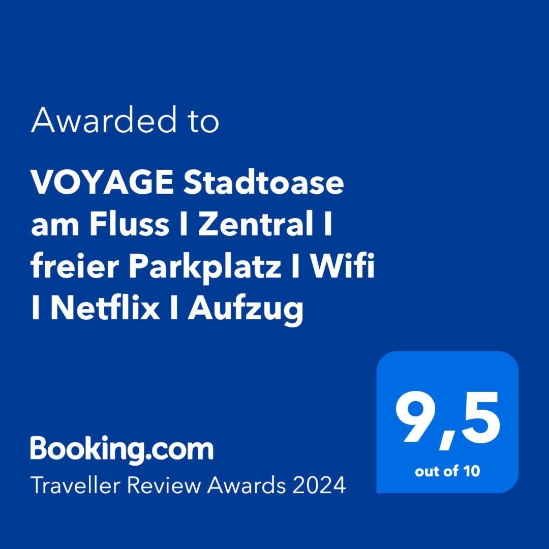 Voyage Stadtoase Am Fluss I Zentral I Freier Parkplatz I Wifi I Netflix I Aufzug Kempten Dış mekan fotoğraf